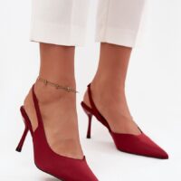 Kõrged kontsad 219815 – stiilsed avatud kannaga kingad