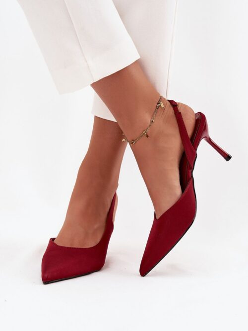 Kõrged kontsad 219815 – stiilsed avatud kannaga kingad