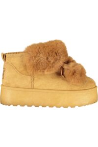 Laura Biagiotti naiste pruun karvane poolsaabas