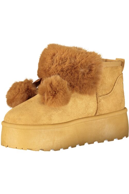 laurabiagiotticalzaturastivaledonnamarrone_3-4.jpg Laura Biagiotti naiste pruun karvane poolsaabas