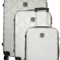 Laura Biagiotti 3-osaline suur hõbedane kohvrikomplekt