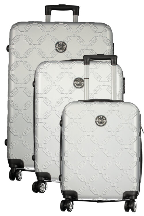 Laura Biagiotti 3-osaline suur hõbedane kohvrikomplekt