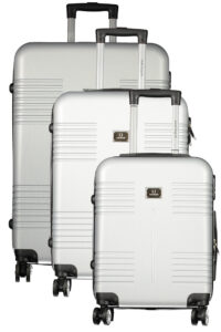 Laura Biagiotti 3-osaline suur hõbedane kohvrikomplekt