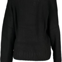Patrizia Pepe naiste must V-kaelusega sviiter