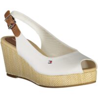 Tommy Hilfiger naiste valged sandaalid 7 cm kontsaga