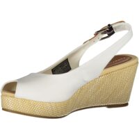 Tommy Hilfiger naiste valged sandaalid 7 cm kontsaga