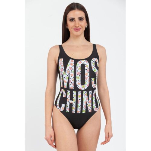 Moschino must ühes tükis ujumistrikoo