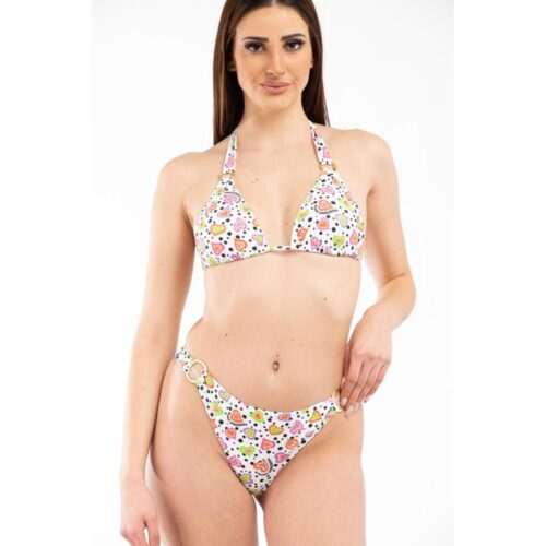 Moschino valged ujumispüksid White Fantasy