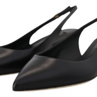 Dolce & Gabbana Mustad slingback-kontskingad