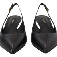 Dolce & Gabbana Mustad slingback-kontskingad