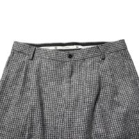 Dolce & Gabbana Hallid hagijahambamustriga sirge lõikega püksid 10 Dolce & Gabbana Hallid hagijahambamustriga sirge lõikega püksid