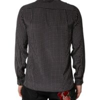 Dolce & Gabbana must mustriga meeste nööpsärk