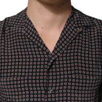 Dolce & Gabbana must mustriga meeste nööpsärk