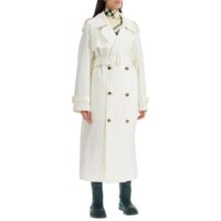Burberry valge mantel