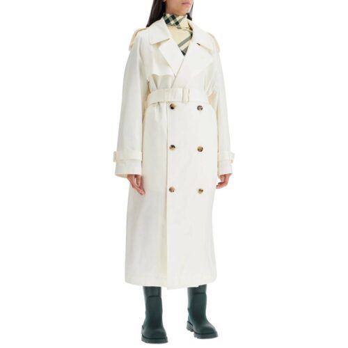 Burberry valge mantel