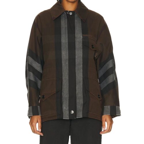 Burberry pruun parka 2 Burberry pruun parka