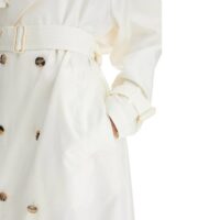 Burberry valge mantel