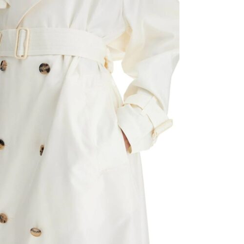 Burberry valge mantel