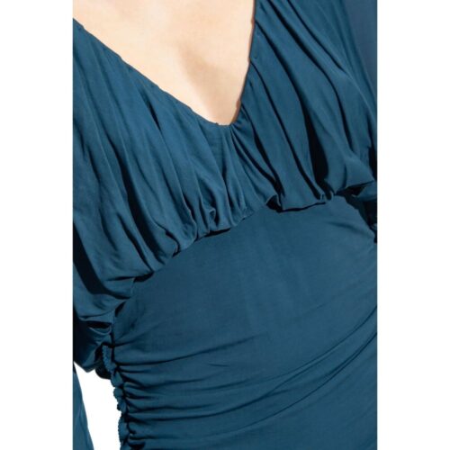 Saint Laurent sinine vasekarva vabaaja kleit