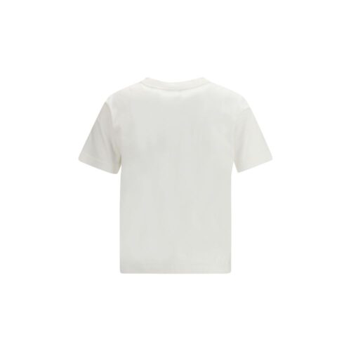 Burberry White Cotton Sportswear