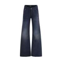 Balenciaga sinised flare-lõikega teksad Curved Waist Jeans