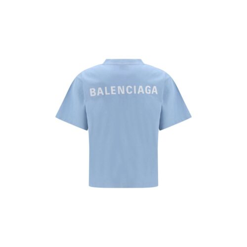Balenciaga helesinine T-särk