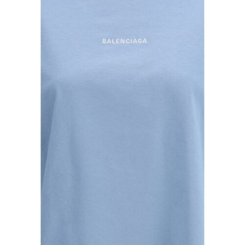 Balenciaga helesinine T-särk