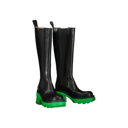 Bottega Veneta mustad üle põlve saapad 2 Bottega Veneta mustad üle põlve saapad