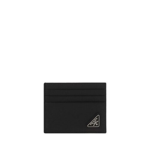 Prada Black Calf Leather Bos Taurus Wallet 1 Prada Black Calf Leather Bos Taurus Wallet