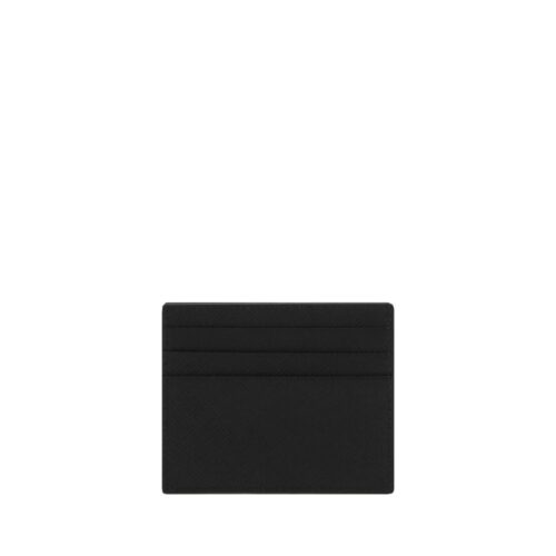 Prada Black Calf Leather Bos Taurus Wallet 2 Prada Black Calf Leather Bos Taurus Wallet