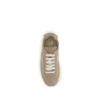 Prada Beige Lamb Ovis Aries Aries Athletic Sneakers