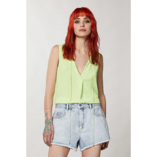 Patrizia Pepe kollased lühikesed minipüksid