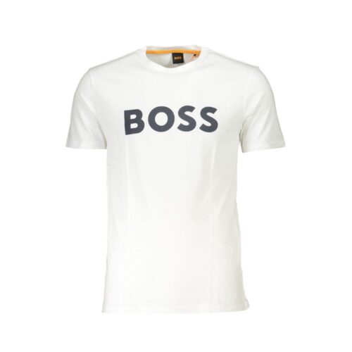 Hugo Boss valge meeste T-särk