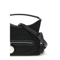 Stella McCartney Black Other Fibres Shoulder Bag