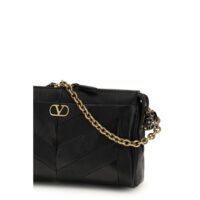 Valentino Garavani must õlakott Panthea Small
