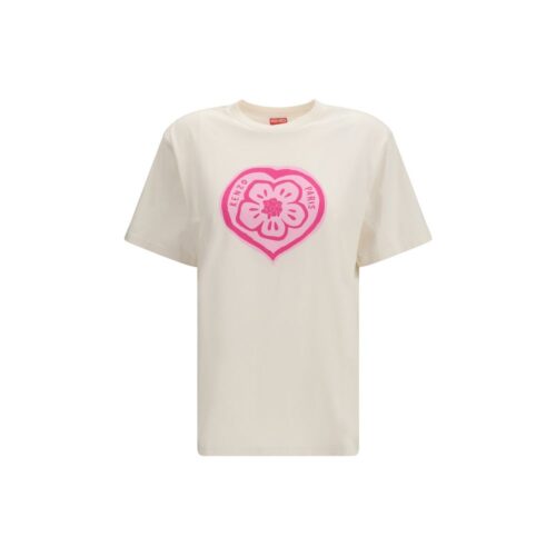 Kenzo valge T-särk Boke Heart 1 Kenzo valge T-särk Boke Heart