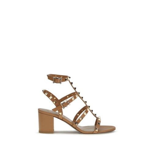 Valentino Garavani Beežid rihmaga sandaalid Rockstud 1 Valentino Garavani Beežid rihmaga sandaalid Rockstud