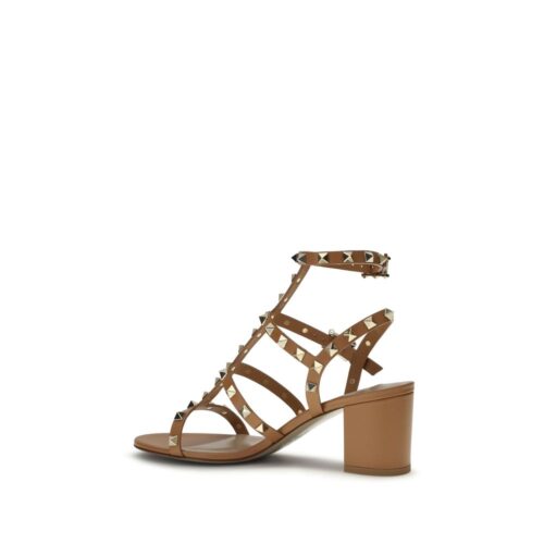 Valentino Garavani Beežid rihmaga sandaalid Rockstud 3 Valentino Garavani Beežid rihmaga sandaalid Rockstud