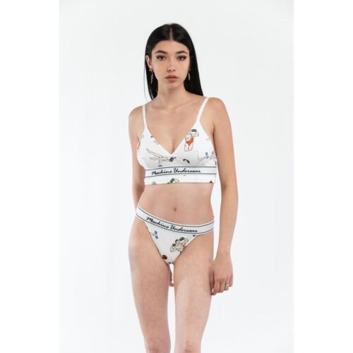 Moschino valge maika 1 Moschino valge maika