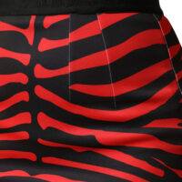 Dolce & Gabbana punane-must sebramustriga pliiatsseelik 10 Dolce & Gabbana punane-must sebramustriga pliiatsseelik