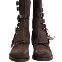 Dolce & Gabbana Pruunid võitlussaapad Buckle Boots 11 Dolce & Gabbana Pruunid võitlussaapad Buckle Boots