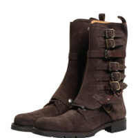 Dolce & Gabbana Pruunid võitlussaapad Buckle Boots 13 Dolce & Gabbana Pruunid võitlussaapad Buckle Boots