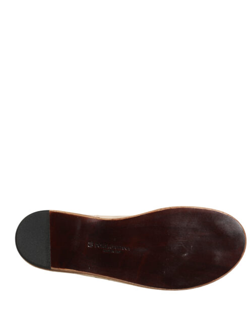 Dolce & Gabbana Beežid lõuendist derby-kingad