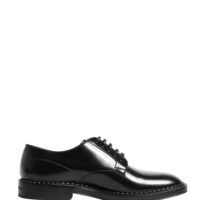 Dolce & Gabbana Meeste mustad krooni logoga nöörkingad 9 Dolce & Gabbana Meeste mustad krooni logoga nöörkingad