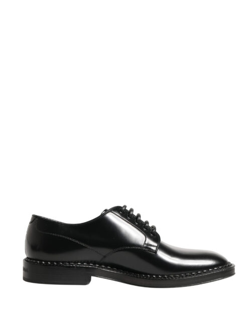 Dolce & Gabbana Meeste mustad krooni logoga nöörkingad 1 Dolce & Gabbana Meeste mustad krooni logoga nöörkingad
