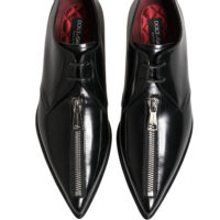 Dolce & Gabbana Mustad pidulikud derby-kingad 12 Dolce & Gabbana Mustad pidulikud derby-kingad