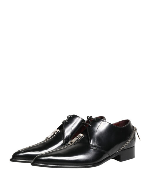 Dolce & Gabbana Mustad pidulikud derby-kingad 5 Dolce & Gabbana Mustad pidulikud derby-kingad