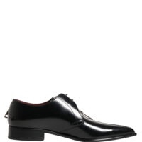 Dolce & Gabbana Mustad pidulikud derby-kingad 10 Dolce & Gabbana Mustad pidulikud derby-kingad