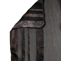 Dolce & Gabbana must triibuline sall 193cm x 131cm