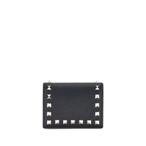 Valentino Garavani Must rahakott Rockstud 1 Valentino Garavani Must rahakott Rockstud